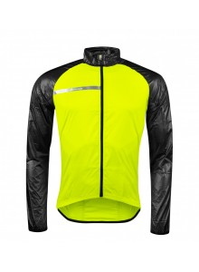 Bunda FORCE WINDPRO neprofuk, fluo-černá 3XL