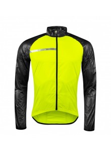 Bunda FORCE WINDPRO neprofuk, fluo-černá XL