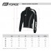 Bunda FORCE X72 PRO softshell pánská, černo-bílá S