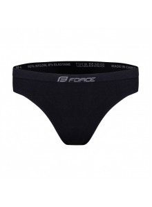 Dámské spodní prádlo-bikiny 3 pack, černé XS-S
