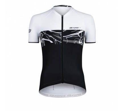 Dres F ART LADY krátký rukáv, černo-bílý XS Dres F ART LADY krátký rukáv, černo-bílý XS