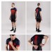 Dres F ASCENT UNI kr. rukáv, modro-červený XL