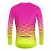 Dres F MTB ANGLE dámský dlouhý rukáv, růžovo-fluo S