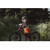 Dres FORCE KID MTB CHEERY, černo-oranžový 154-164