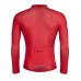 Dres FORCE PURE dlouhý rukáv, červený XL Dres FORCE PURE dlouhý rukáv, červený XL