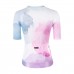 Dres FORCE SPLASH LADY kr. rukáv, růžovo-modrý M