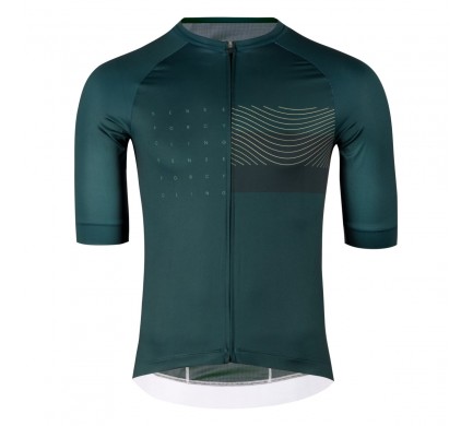 Dres FORCE SWAY kr. rukáv, tmavě zelený XXL Dres FORCE SWAY kr. rukáv, tmavě zelený XXL