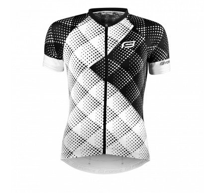 Dres FORCE VISION dámský krátký rukáv, bílý S Dres FORCE VISION dámský krátký rukáv, bílý S