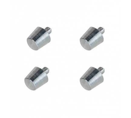 Hroty na MTB tretry pro model REVOLT,4ks,stříbrné