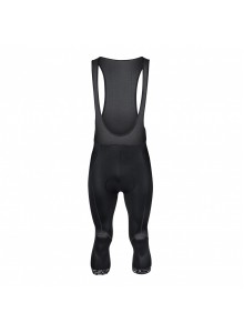 Kalhoty 3/4 F STORY se šráky a vložkou, černé XXL