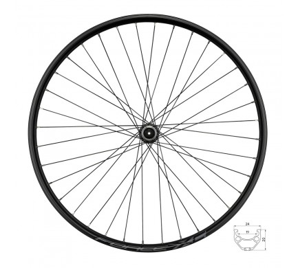 Kolo zadní FORCE XC DISC 622x19 FHM3050-CL 36d