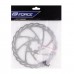 Kotouč brzdový FORCE-4 180 mm, 6 děr, stříbrný