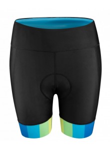 Kraťasy F VICTORY dámské do pasu s vložkou, černo-modré XL