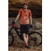 Kraťasy FORCE MOUNT MTB bez vložky, černé 3XL
