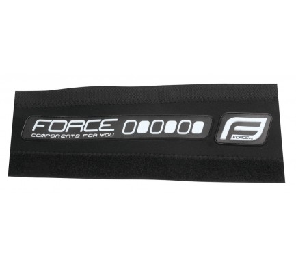 kryt pod řetěz FORCE RUBBER neoprén 9,5cm,čer-bílý