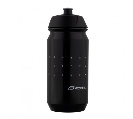 Láhev FORCE SENSE 0,5 l, černo-bílá