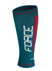 návleky na nohy F COMPRESS, petrolej.-červené L-XL