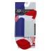 Ponožky FORCE LONG, bílo-červené L - XL