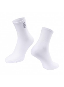 Ponožky FORCE COLOUR krátké, bílé L-XL/42-46