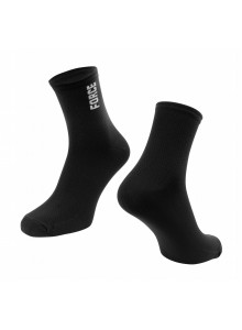 Ponožky FORCE COLOUR krátké, černé L-XL/42-46