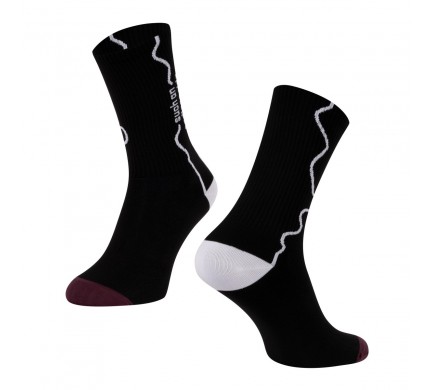 Ponožky FORCE ENDLESS, černé L-XL/42-46