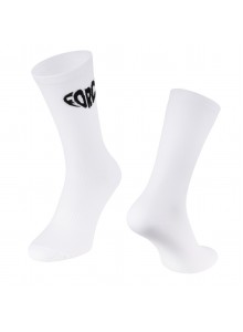 Ponožky FORCE IN HEART dlouhé, bílé L-XL/42-46