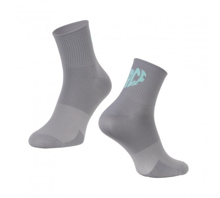 Ponožky FORCE IN HEART krátké, šedé L-XL/42-46
