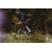 ponožky FORCE LONG PRO, bílo-černé L-XL/42-46