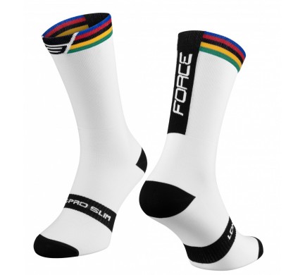 ponožky FORCE LONG PRO CHAMPION SLIM, L-XL/42-46