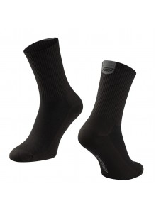 Ponožky FORCE LONGER, černé L-XL/42-46