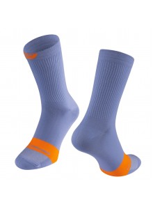 Ponožky FORCE NOBLE, šedo-oranžové S-M/36-41