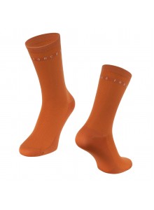 Ponožky FORCE SMACK, cihlové L-XL/42-46