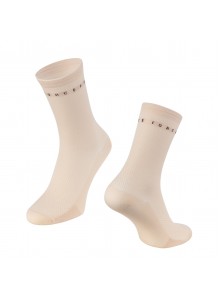 Ponožky FORCE SMACK, krémové L-XL/42-46