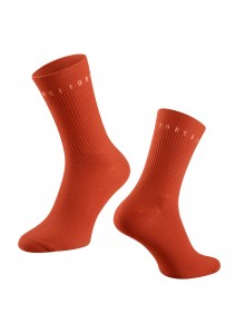 Ponožky FORCE SNAP, oranžové L-XL/42-46