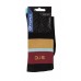 Ponožky FORCE STRIPE dlouhé, černé L-XL/42-46