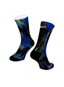 Ponožky FORCE SUBLIME, fialovo-modré L-XL / 43 -47