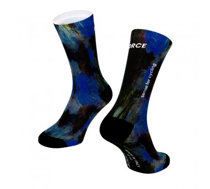Ponožky FORCE SUBLIME, fialovo-modré L-XL / 43 -47