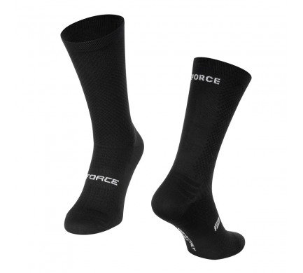 Ponožky FORCE VERDONE, černé S-M / 38-42