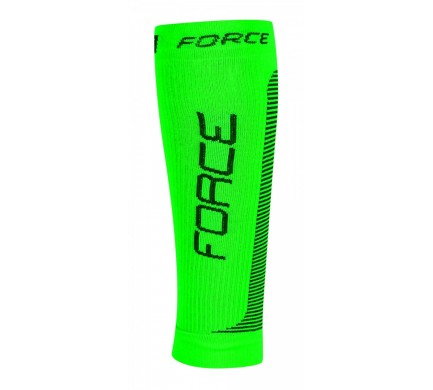 Ponožky-kompresní návleky FORCE,zeleno-černá L-XL - poslední kus