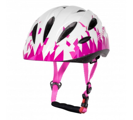 přilba FORCE ANT dětská, bílo-růžová S-M přilba FORCE ANT dětská, bílo-růžová S-M