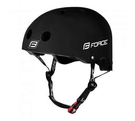 přilba FORCE BMX, černá matná L - XL přilba FORCE BMX, černá matná L - XL
