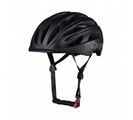 přilba FORCE DOWNTOWN, černá L-XL přilba FORCE DOWNTOWN, černá L-XL