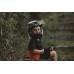 Přilba FORCE DROP downhill, zeleno-černá L-XL