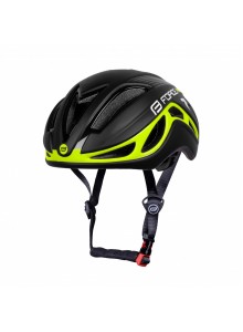 přilba FORCE REX, černo-fluo, S-M