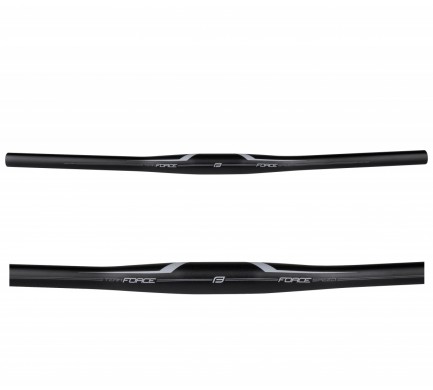 řídítka FORCE SPEED rovné 31,8/ 640 Al,černé mat