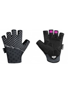 Rukavice F POINTS LADY bez zapínání, černo-šedé M