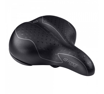 sedlo FORCE VERA turistické dámské, s elastomerem sedlo FORCE VERA turistické dámské, s elastomerem