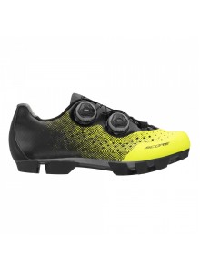 tretry FORCE MTB SCORE, fluo-černé 43