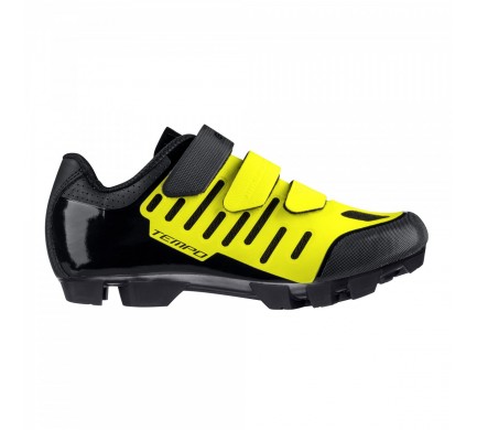 tretry FORCE MTB TEMPO, fluo-černé 43