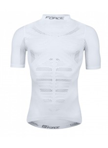 Triko/funkční prádlo F WIND krátký rukáv,bílé S-M